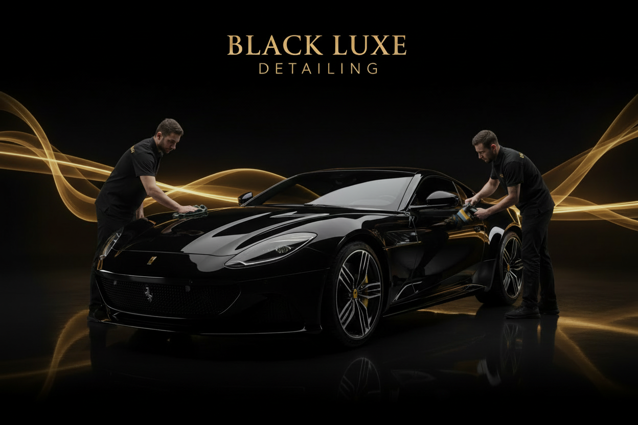 Black Luxe Detailing Hero Banner - Debadged